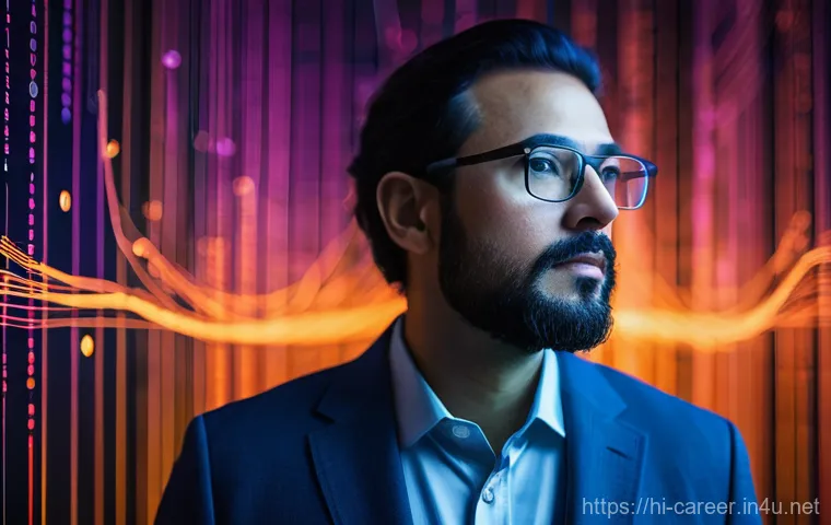 기술 직무 진로 - **Prompt: AI and Machine Learning Integration in Daily Life**
    "A vibrant, high-angle, wide shot ...